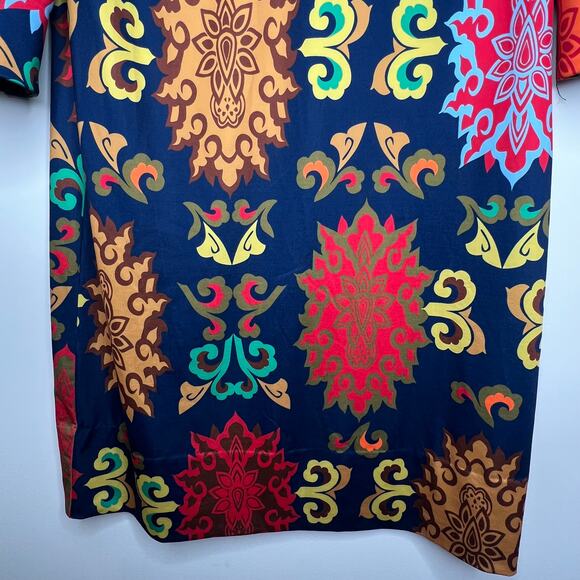 Gretchen Scott Navy Shift Mini Dress Size Small - Picture 8 of 9